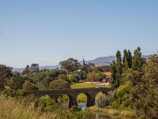 The Richmond Bridge.