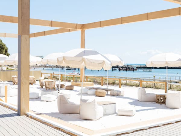 The new Samphire Rottnest resort on Thompson Bay.