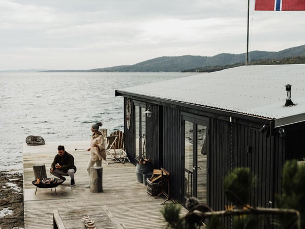 Spend a night on Satellite Island. 