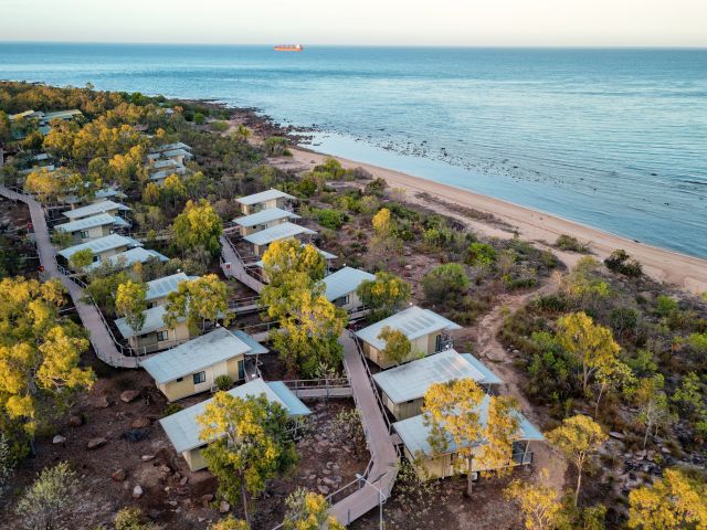 Groote Eylandt Lodge from above