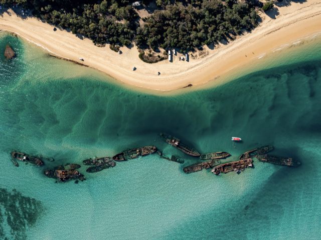 Tangalooma Wrecks, Moreton Island