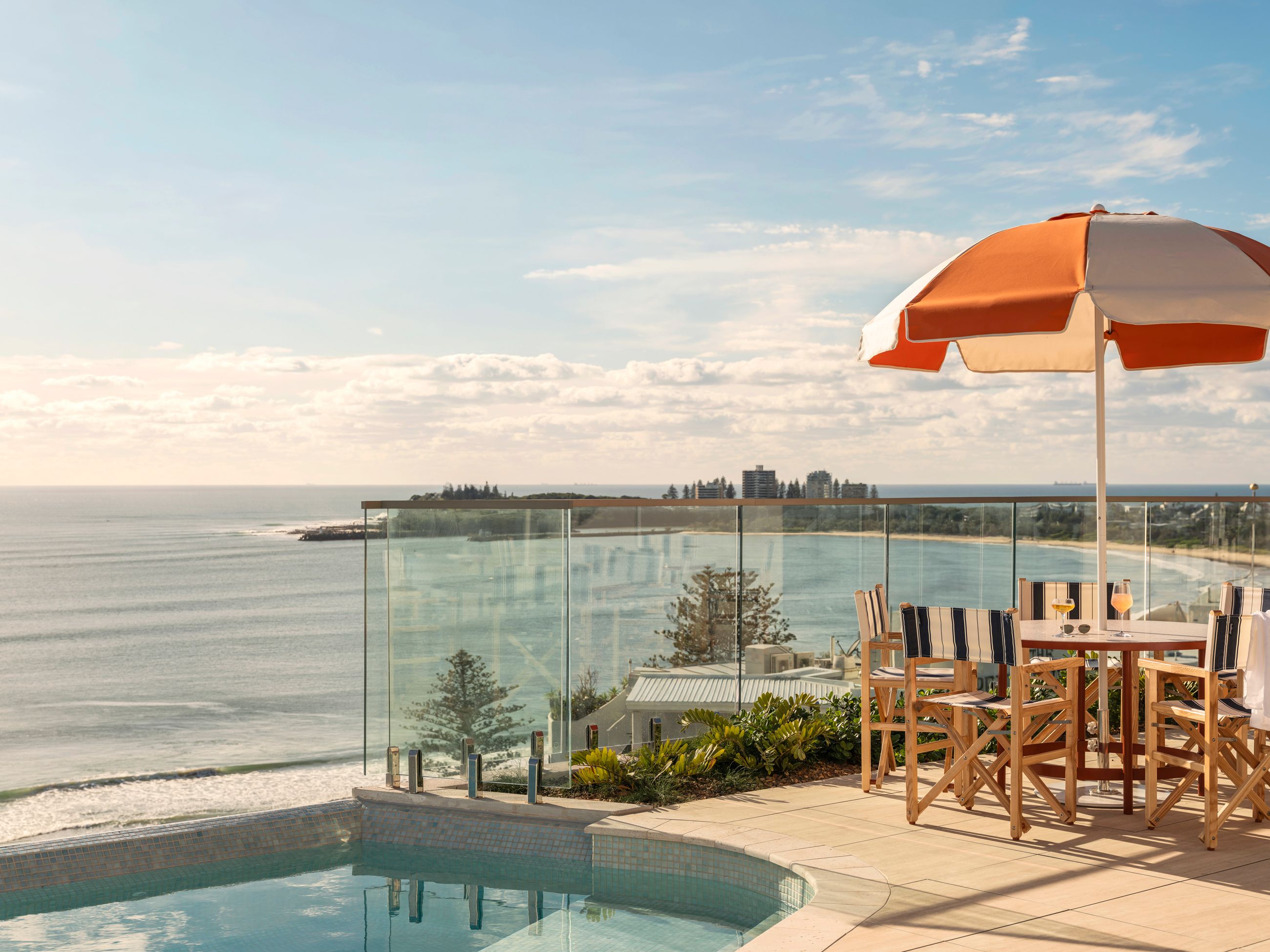 the pool at Avani Mooloolaba Beach Hotel
