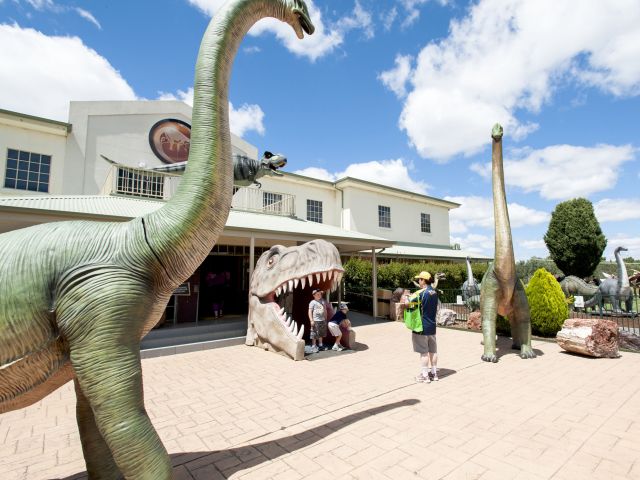 the National Dinosaur Museum, Canberra