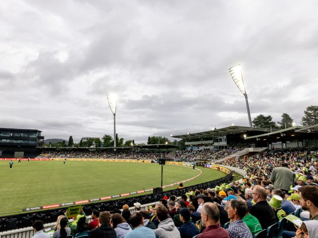 Big Bash League at Manuka Oval