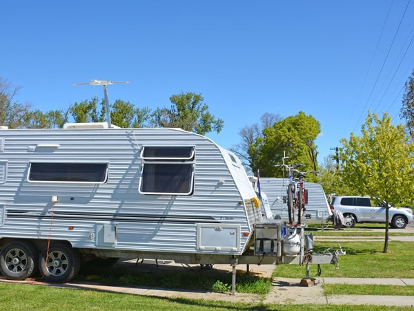 the Colour City Caravan Park, Orange