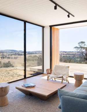 View of Orange from lounge of Kangaroobie stay