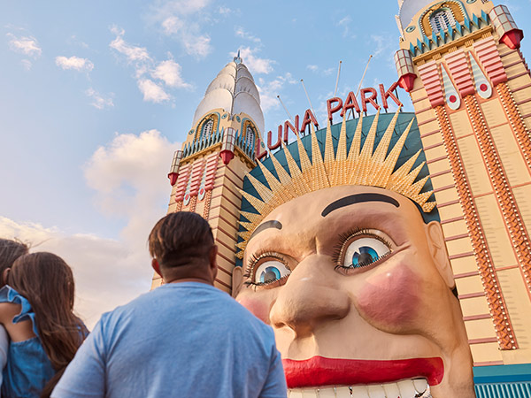 Luna Park in Sydney