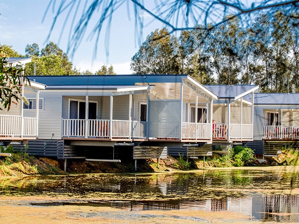 the property exterior of Discovery Parks, Byron Bay