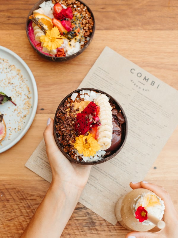 Acai bowl from Combi Byron Bay