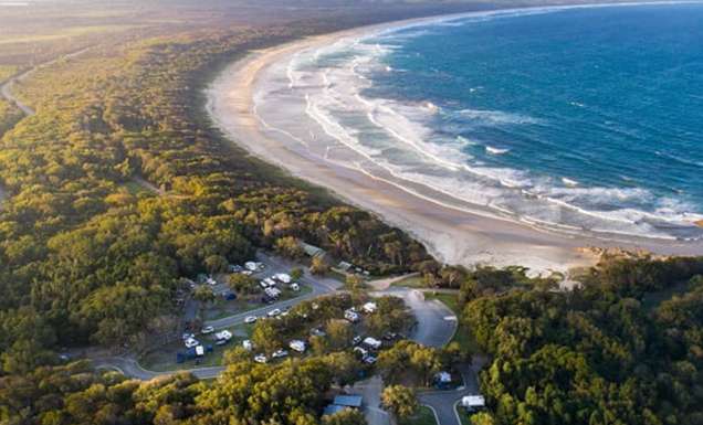 camping site in Port Macquarie