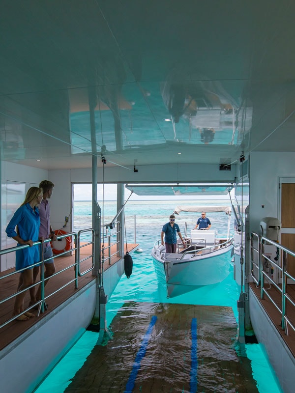 Hamilton Island Air Heart Reef pontoon