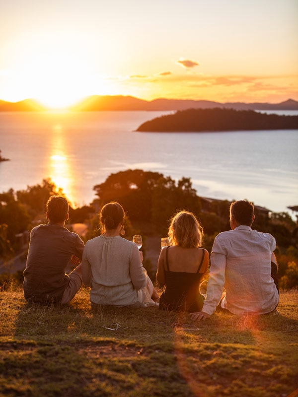 Sunset at One Tree Hill Hamilton Island