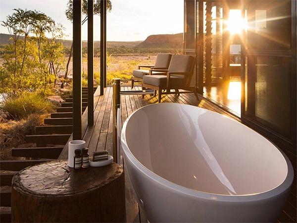 El Questro Homestead bath
