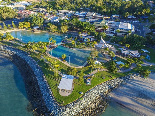 Airlie Beach Lagoon.