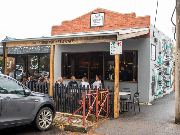 people dining at Websters Market & Cafe, Ballarat