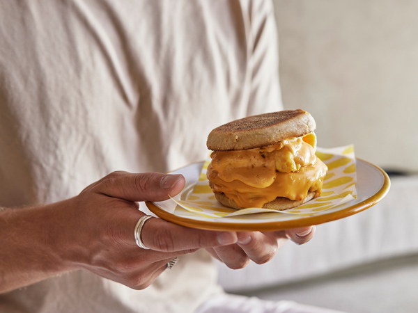 a sandwich plate at Earl’s Deli, Ballarat