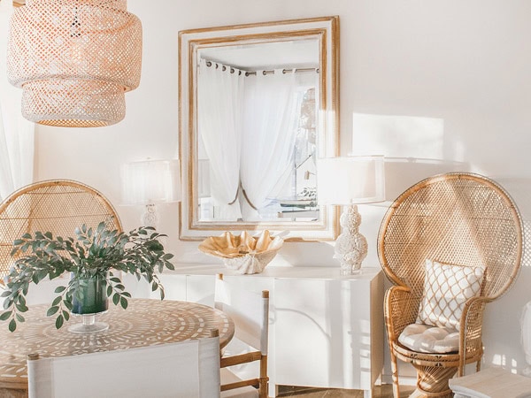 the sun room interior at Barellen Beach House, Coffs Harbour