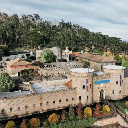 Exploring Kryal Castle at Ballarat with kids