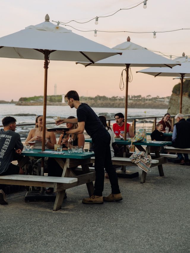 coastal dining at North Beach Pavilion