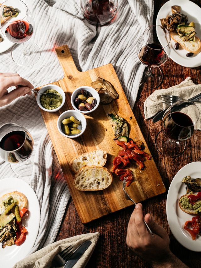 an antipasto platter from The Iron Yampi restaurant