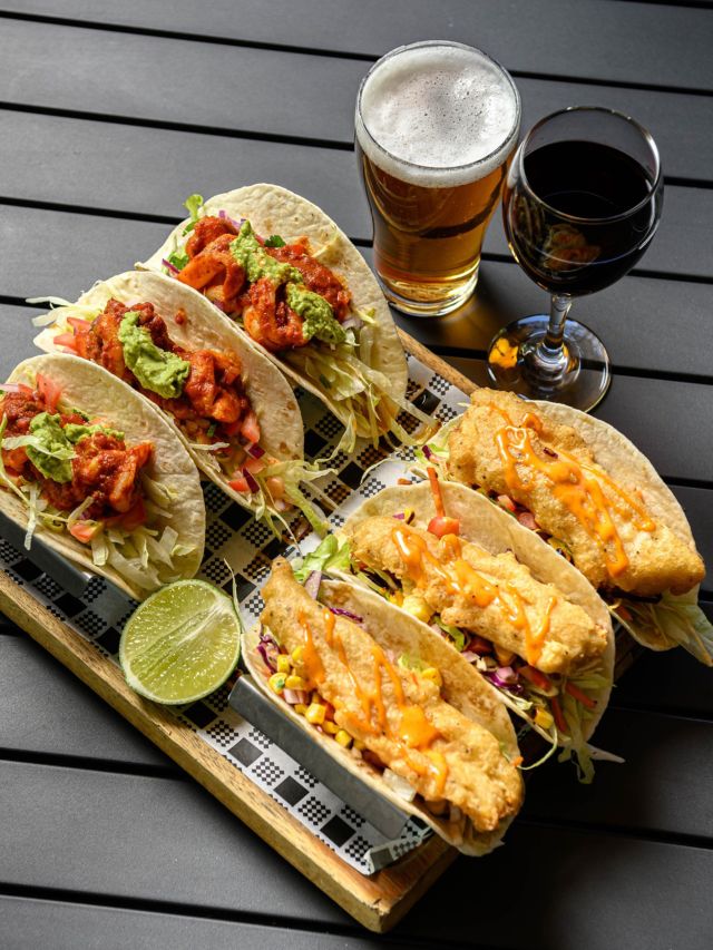 tacos at Collegians Wollongong