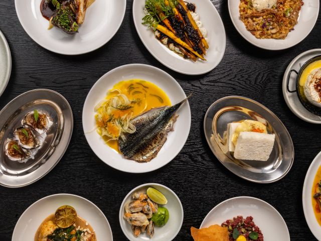 an array of dishes at K.Malu Kitchen & Bar, Wollongong