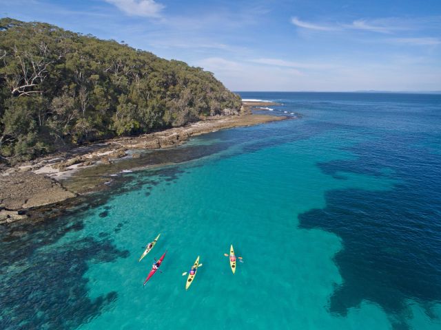 kayaking in Jervis Bay