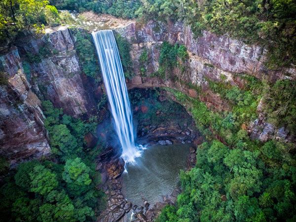Belmore Falls in Morton National Park in the Southern Highlands