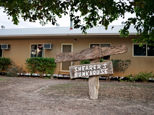 Shearer's Bunkhouse at Trilby Station