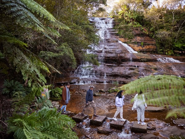 Katoomba Cascades in the Blue Mountains, NSW