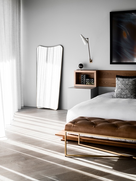 Dovecote's luxurious bedrooms