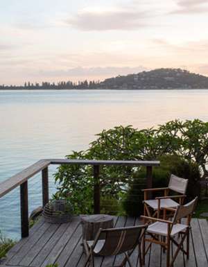 The Little Black Shack deck