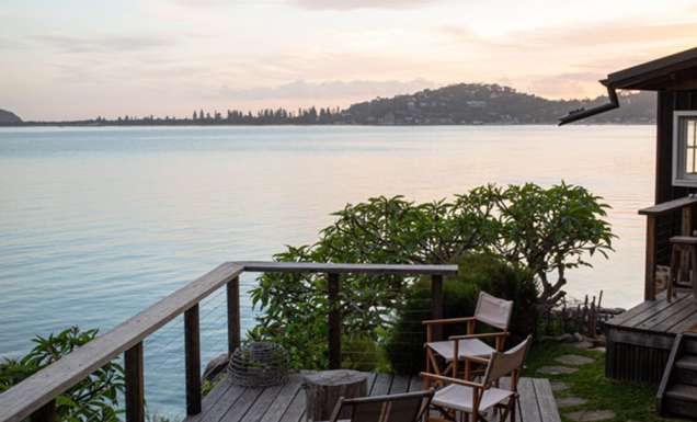 The Little Black Shack deck