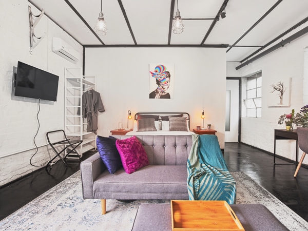 Inside The Blender Loft.