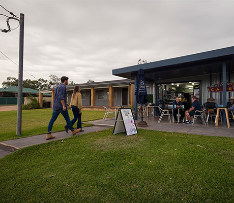 Morilla's Cafe Coffee Shop, Lightning Ridge, NSW Australia