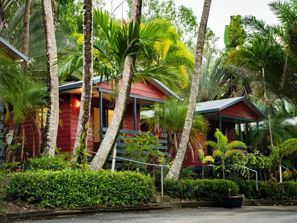 the cabin exterior at Big4 Holiday Parks, Port Douglas