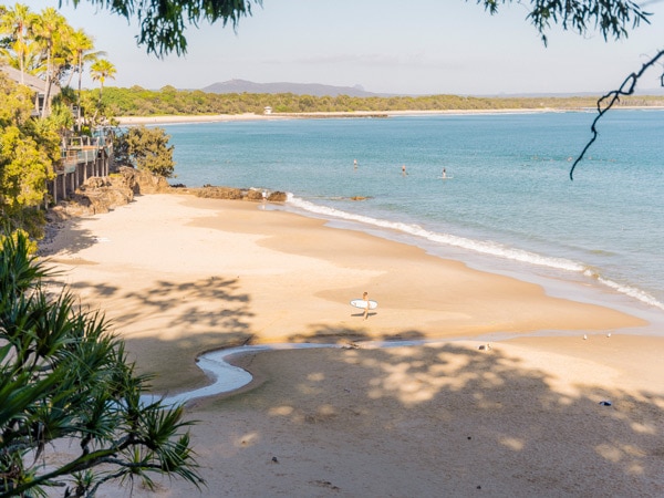 Noosa Heads on a sunny day, Noosa National Park