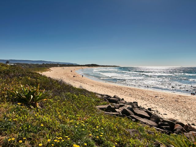 Corrimal Beach, north of Wollongong