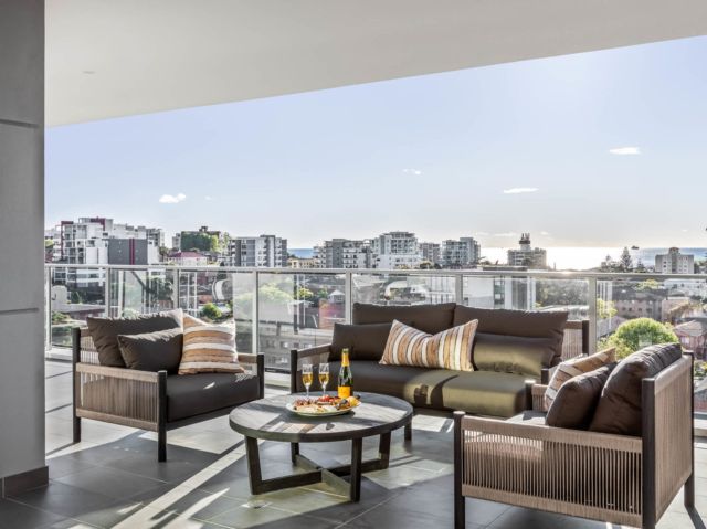 Penthouse balcony, Argo Apartments