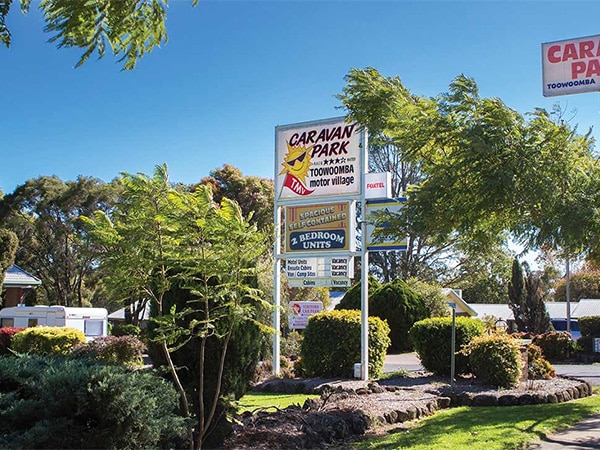 Sunshine at Toowoomba Motor Village.