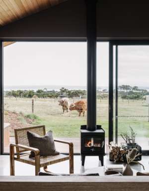 a farm-style cabin at Five Acres, Phillip Island