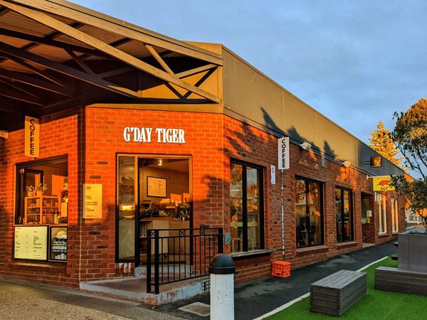 the exterior of G’Day Tiger on Phillip Island