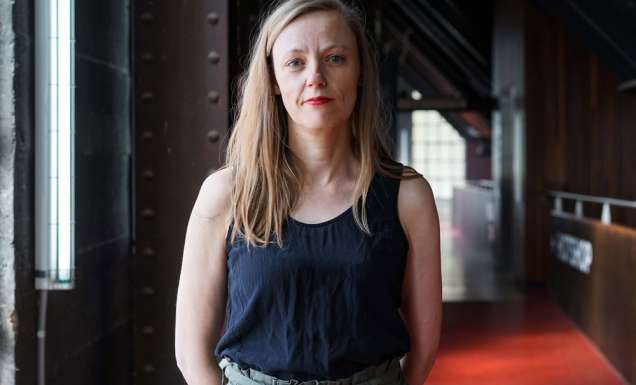 Canberra Glasswork's artistic director, Aimee Frodsham.