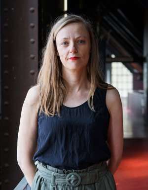 Canberra Glasswork's artistic director, Aimee Frodsham.