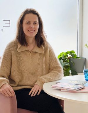 Ella Munro owner of Elm Paper