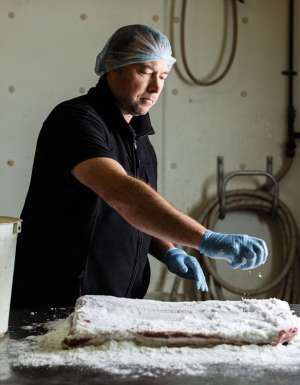 Marcus Boks dry cures bacon