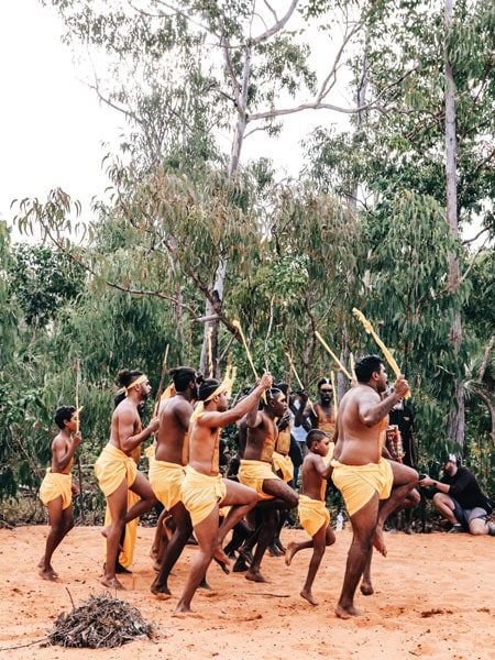 The official opening of Garma
