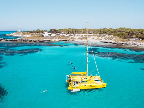 Charter 1 catamaran Rottnest Island