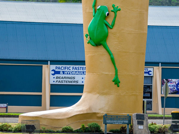 The Golden Gumboot in Tully Queensland