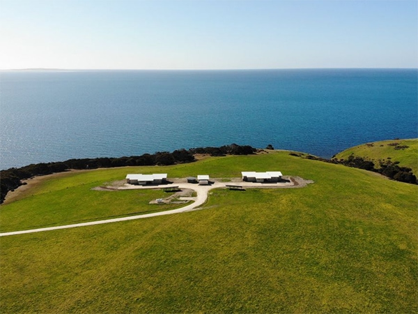 Oceanview Eco Villas overlooking the sea